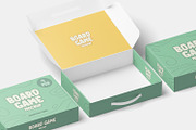Board Game Box Mockup, a Packaging Mockup by Alolieli Studio (Thumbnail 5 of 5)
