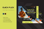 Quick Flex - Youtube Thumbnail, a Social Media Template by StreaksideStd (Thumbnail 1 of 3)