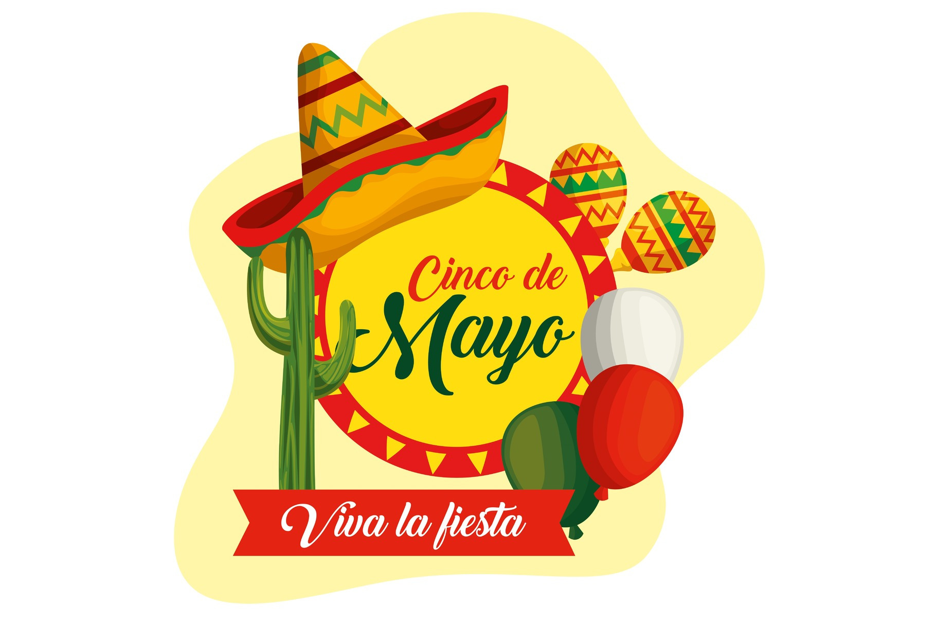 Mexican Mexican With Maracas And by Studiogstock | Creative Market