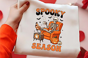 Cozy Halloween Skeleton PNG Craft, a Seasonal Illustration by CrexoraLab (Thumbnail 2 of 4)