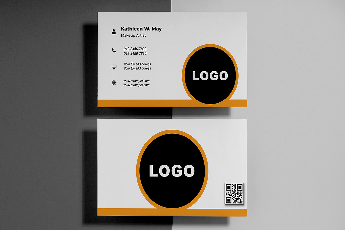 Minimal Professional Card PSD preview 2