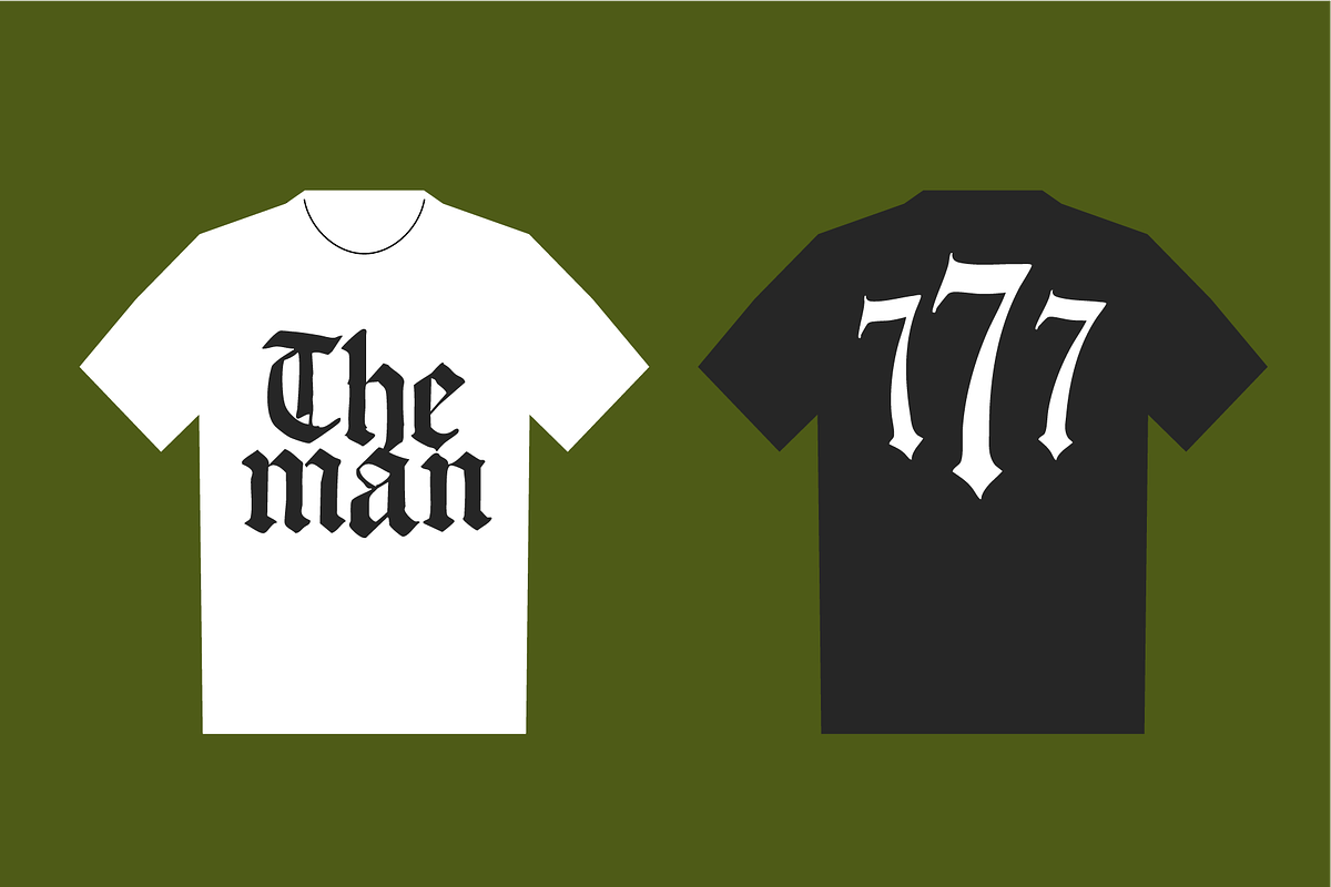 Medieval Sword Blackletter font, a Blackletter Font by Mark Skitsky (Photo 4 of 7)