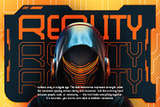 Thebond - Futuristic Display, a Font by Hasbi Creative (Thumbnail 6 of 8)