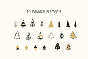 Trendy Trees, a Pattern Graphic by Suphansa (Thumbnail 4 of 8)
