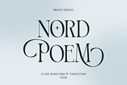 TBJ Nord Poem | Classic Roman Serif, a Serif Font by Taboja Studio (Thumbnail 1 of 12)