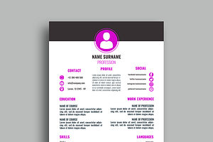 Resume/CV - V034