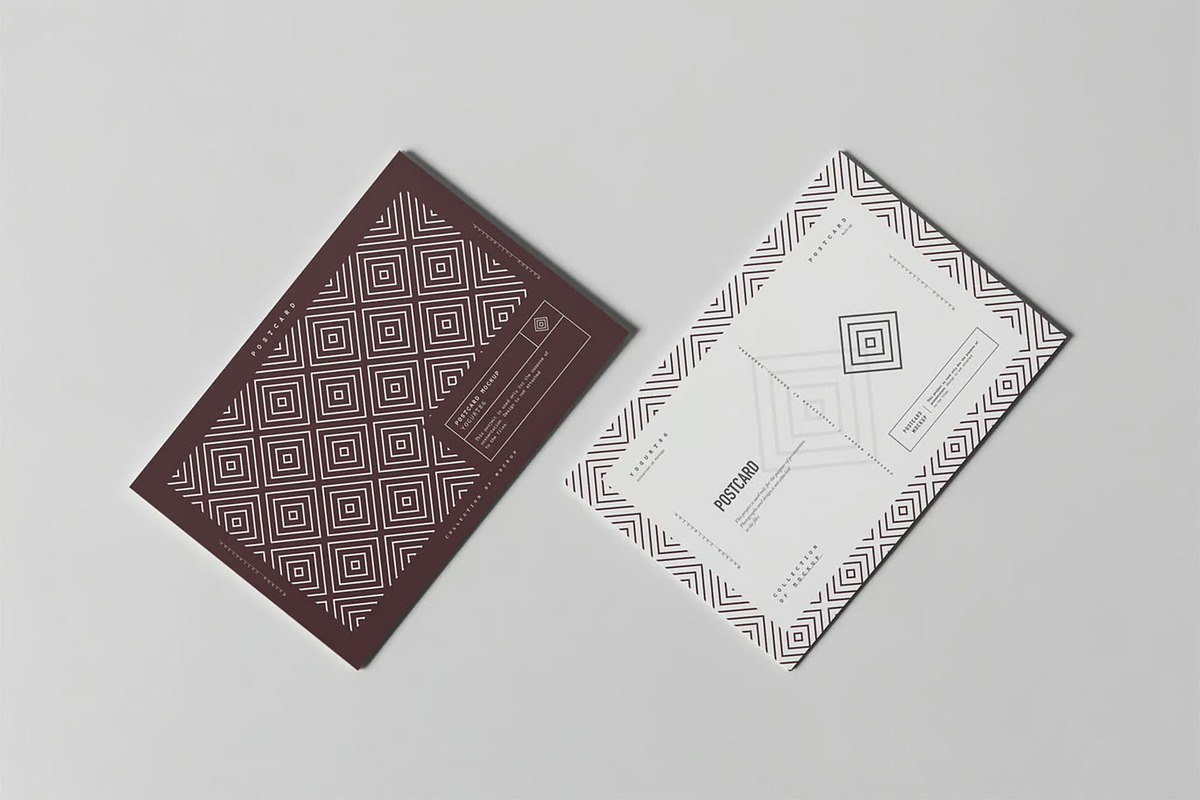 Postcard Mock-up, an Advertising Mockup by zippypixelstudio (Photo 5 of 8)