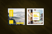 Travel Agency Social Media Pack, a Social Media Template by ZAAS (Thumbnail 3 of 6)