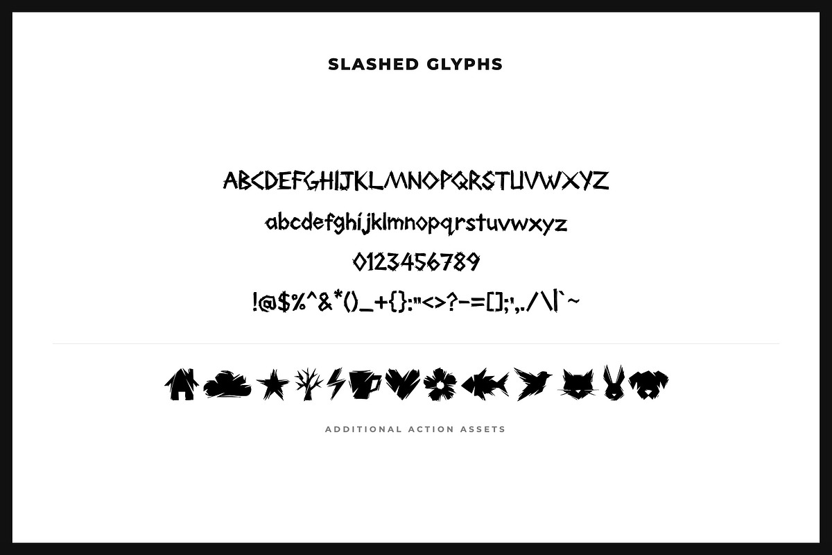 Dash Gash Decorative Font, a Handwritten Font by Graphic Spirit (Photo 2 of 8)