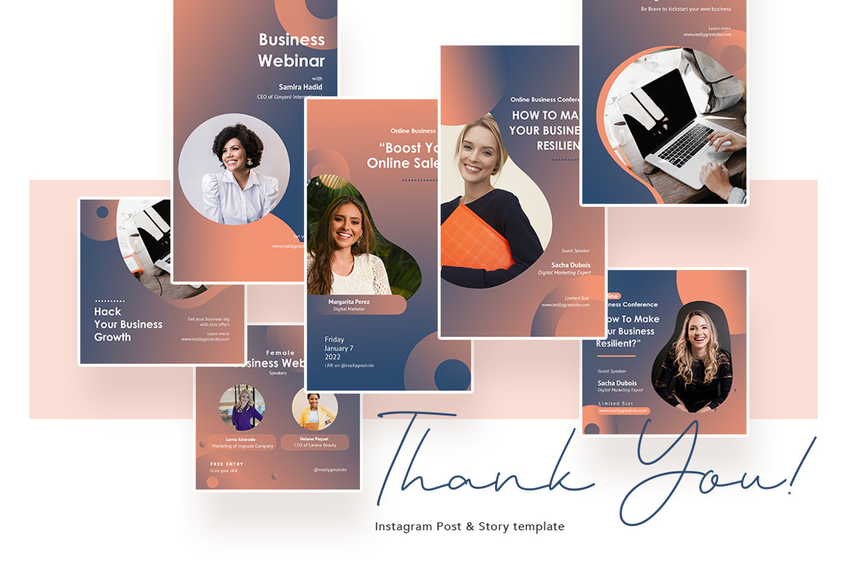 Business Webinar Instagram, a Social Media Template by peterdraw (Photo 5 of 5)