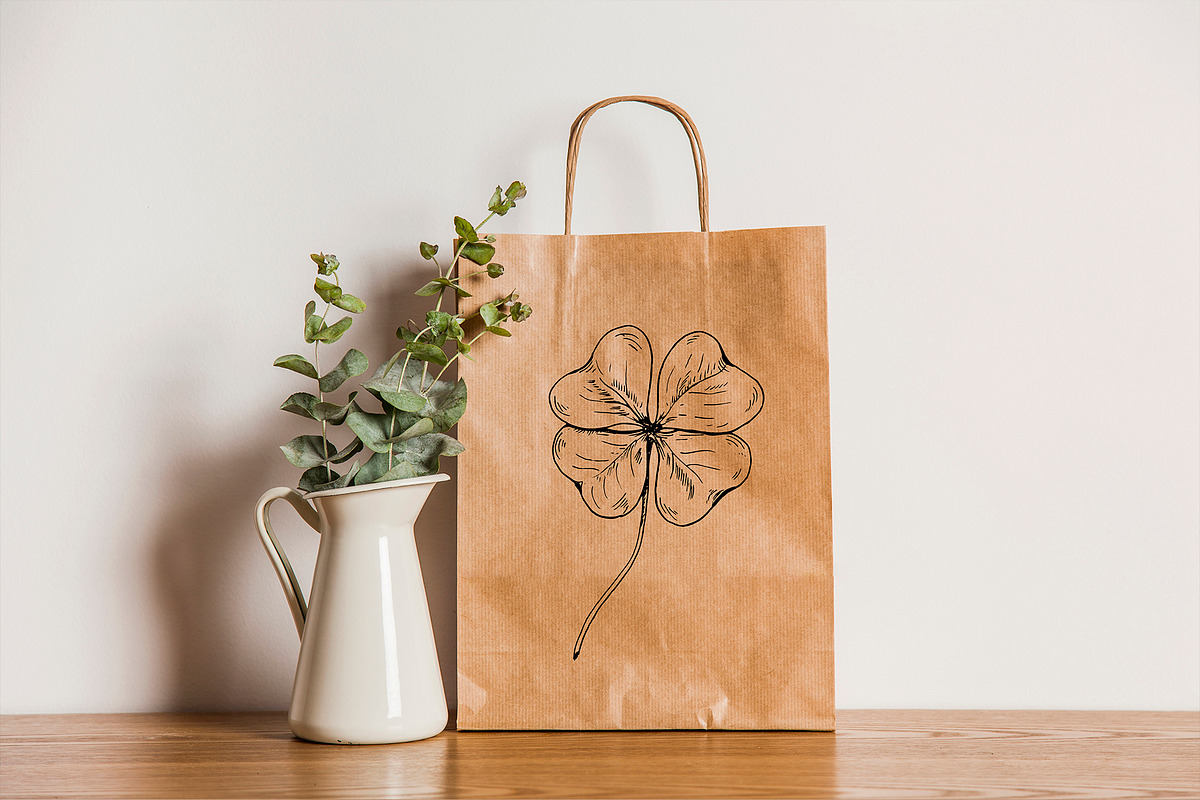 Clover. Sketch and patterns, an Illustration by Canatic (Photo 7 of 9)