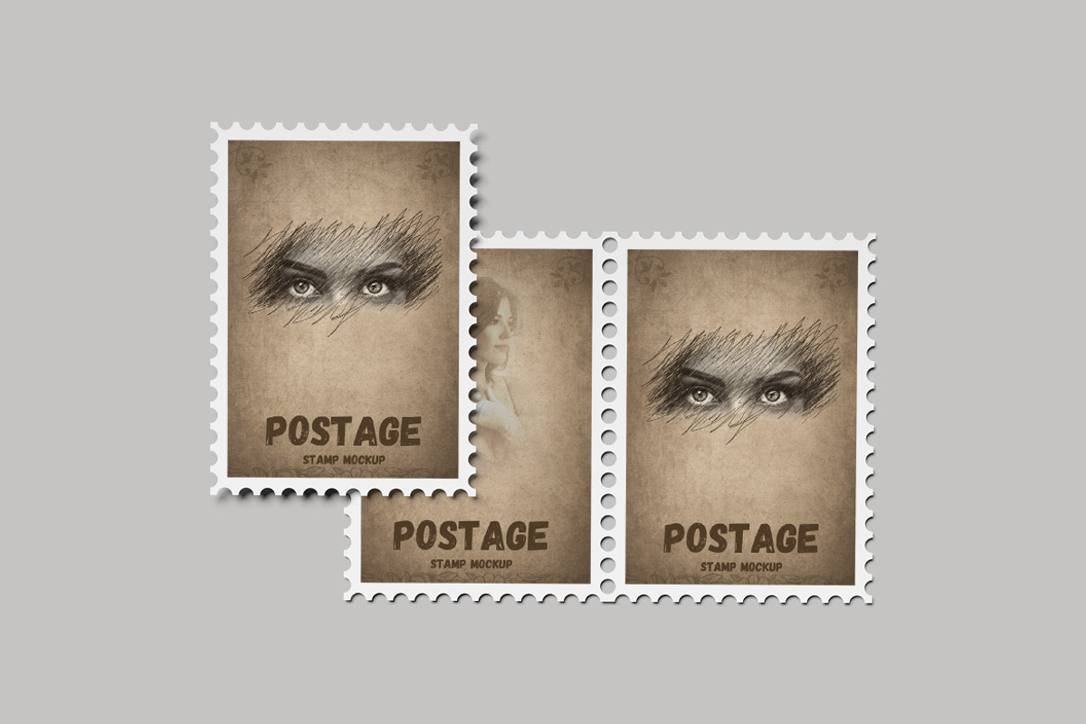 Postage Stamp Mockup, an Advertising Mockup by Creative_A23 (Photo 2 of 4)