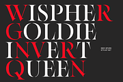 Kiltier | High Contrast Serif, a Serif Font by Jolicia Type (Thumbnail 5 of 22)