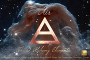 The 5 Alchemy Elements: Foil Set, an Object Graphic by Illumineer Media & Design (Thumbnail 3 of 13)