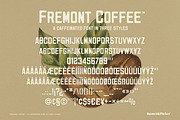 Fremont Coffee - A Caffeinated Font, a Sans Serif Font by Komet & Flicker (Thumbnail 15 of 15)