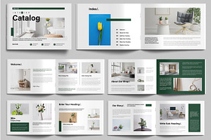 Modern Interior Product Catalog, a Brochure Template by MightyDesign