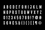 Bokarms | Slab & Stencil, a Slab Serif Font by ESEM (Thumbnail 11 of 11)