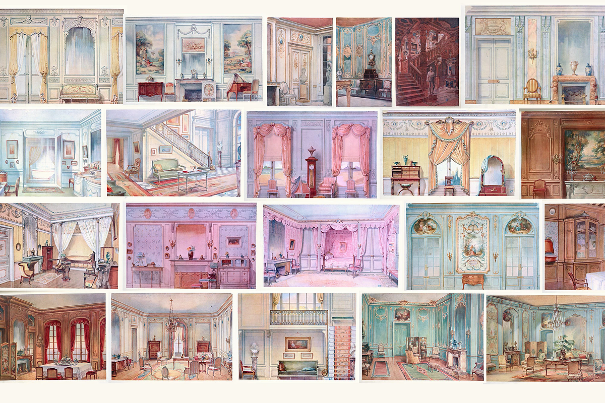 Georges Rémon - Intérieurs de style, a Decorative Illustration by Digital Museum (Photo 5 of 9)