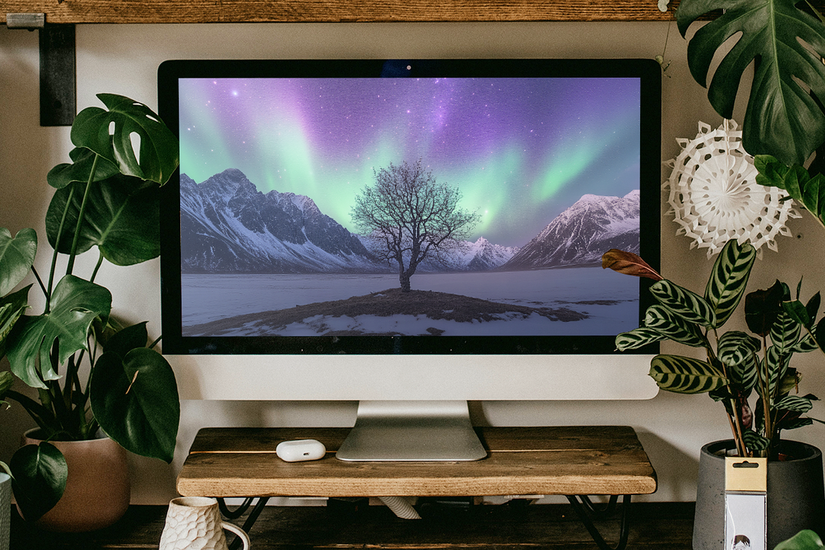 Aurora Borealis, a Nature Photo by Typedreams.site (Photo 2 of 6)