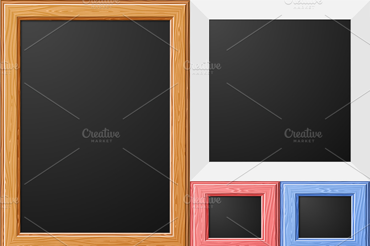 Collect Mockup Paper Wooden Frames, an Animal Illustration by TAlex (Photo 5 of 6)