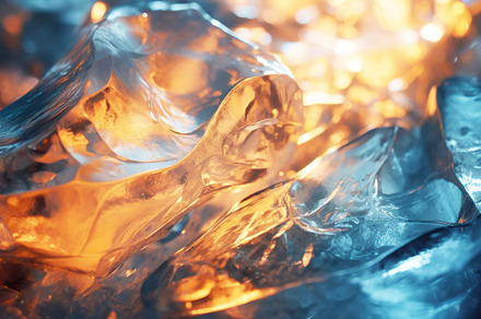 Ice Crystals - Detailed Winter Beauty, an Abstract Photo by Iconogenic