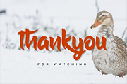 Entog, a Script Font by twinstd (Thumbnail 9 of 9)