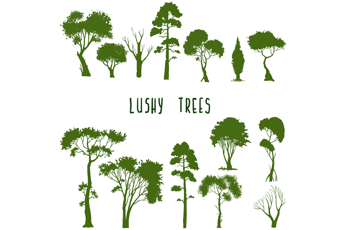 Forest brushes - PROCREATE, a Brush Add-On by Dashamoony (Photo 3 of 4)