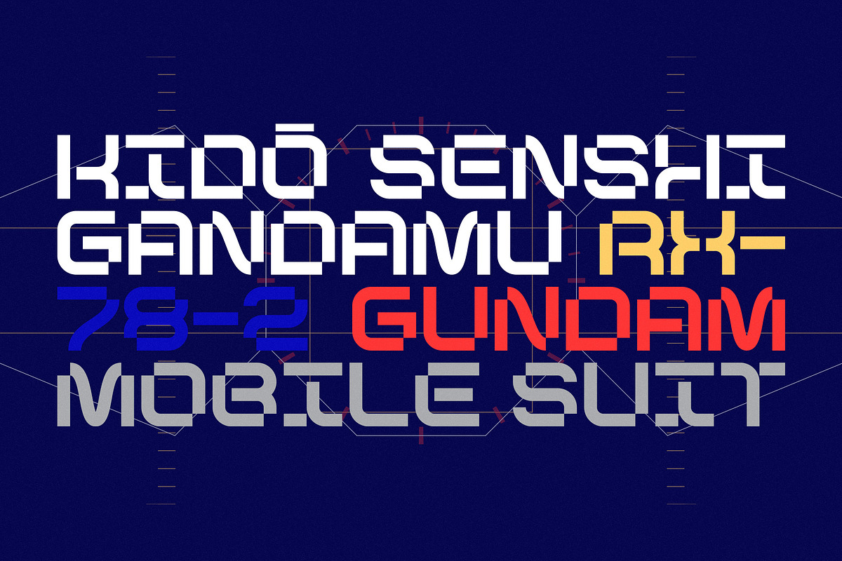 Inndamm Variable Typeface preview 3