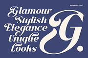 Monalisa - Serif Font with Butterfly, a Serif Font by Umitype (Thumbnail 5 of 11)