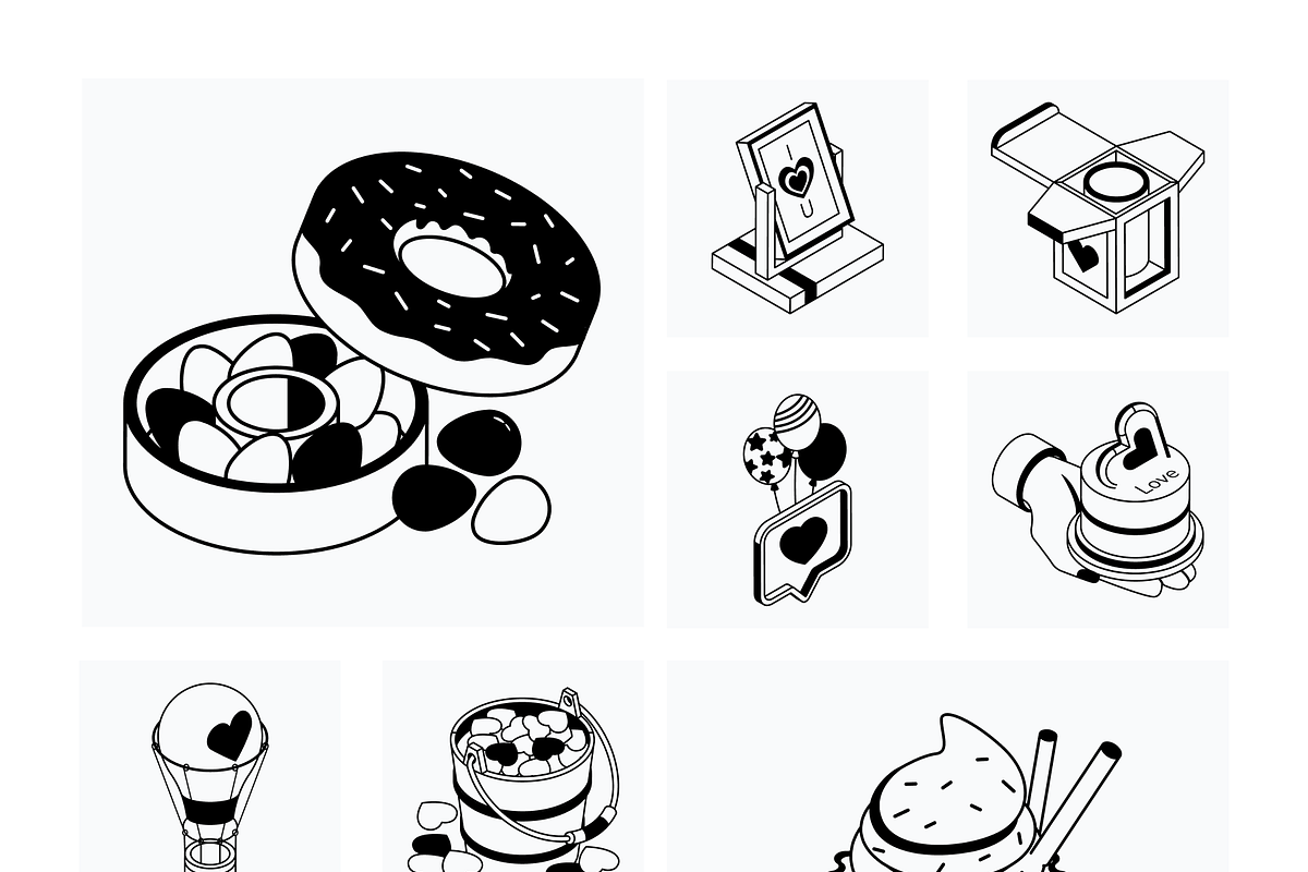 Animated Isometric Valentine Day, a Duotone Icon by Vectors Market (Photo 11 of 13)