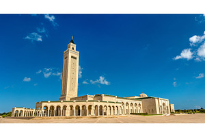 Malik Ibn Anas Mosque in Carthage, Tunisia, an Architecture Photo by Leonid Andronov