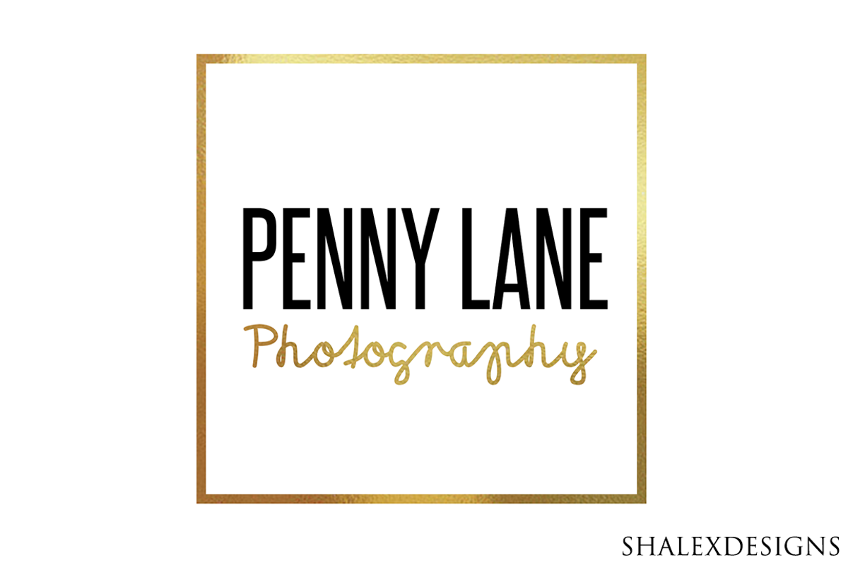 Gold Photographer Logo PSD Template, a Branding & Logo Template by ShalexDesigns