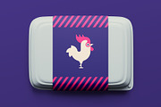 Rooster logo, a Branding & Logo Template by Mir store (Thumbnail 4 of 4)