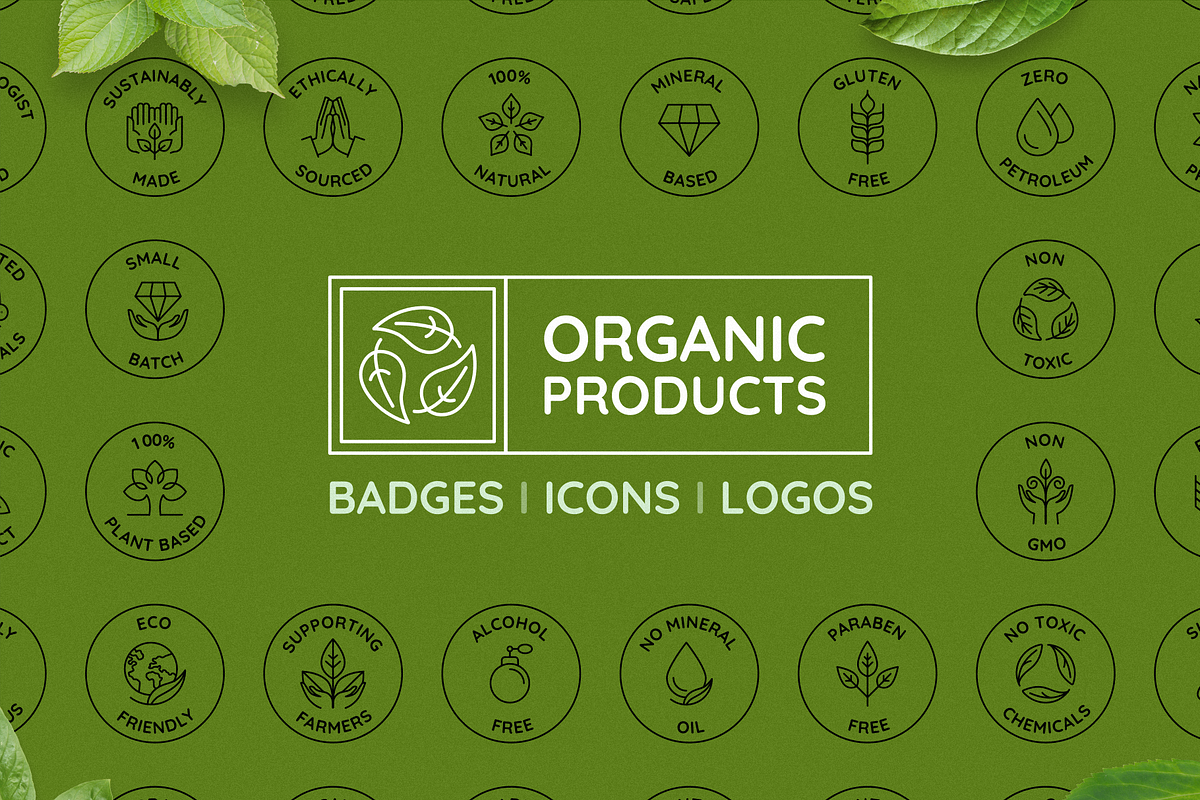 Organic cosmetics and products, a Graphic by venimo (Photo 1 of 6)