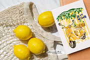 Lemons Clipart Set, a Seasonal Illustration by Leonaa art (Thumbnail 3 of 11)