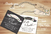 Wedding invitation suite Templates, an Invitation Template by Graphic Box (Thumbnail 5 of 5)