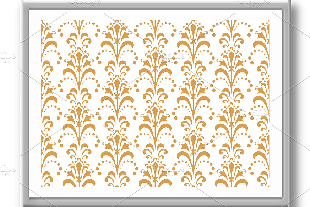 Flower geometric pattern., a Pattern Graphic by RODINA (Photo 3 of 3)