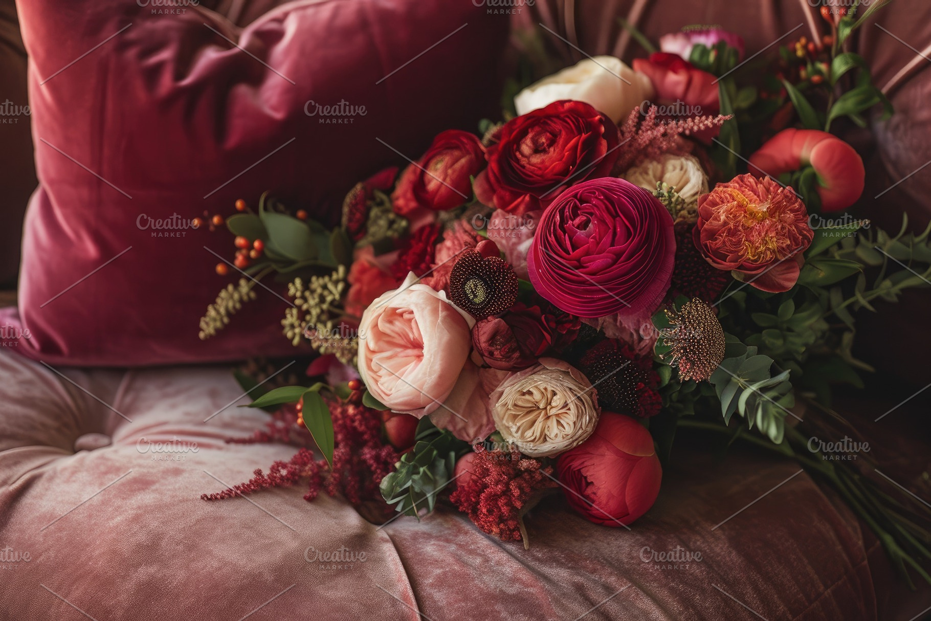 A vibrant bouquet of different flowe, a Photo by Iftikhar Alam