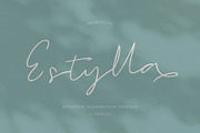Estylla, a Script Font by Indotitas (Thumbnail 1 of 9)