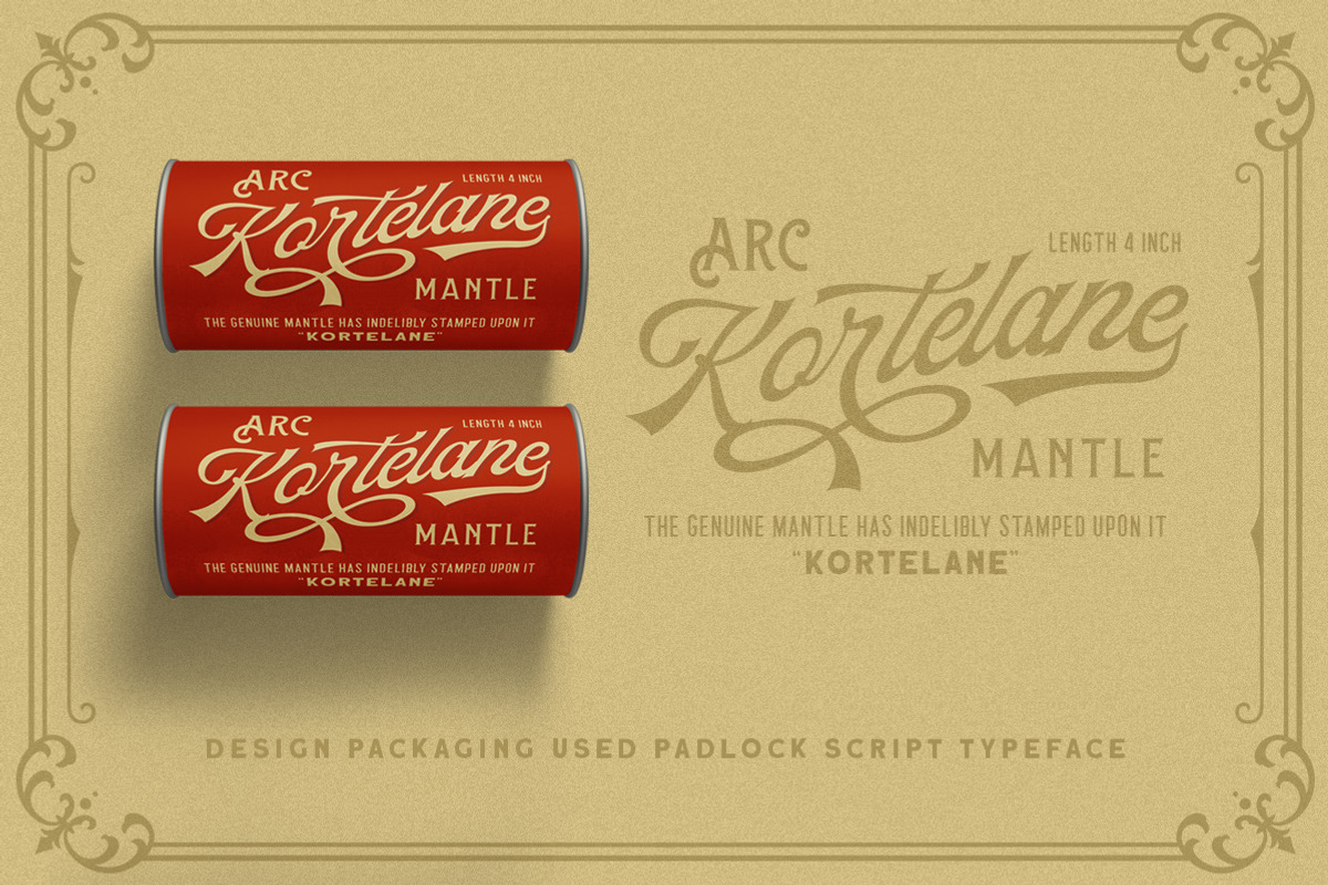 The Padlock - A Vintage Script preview 8