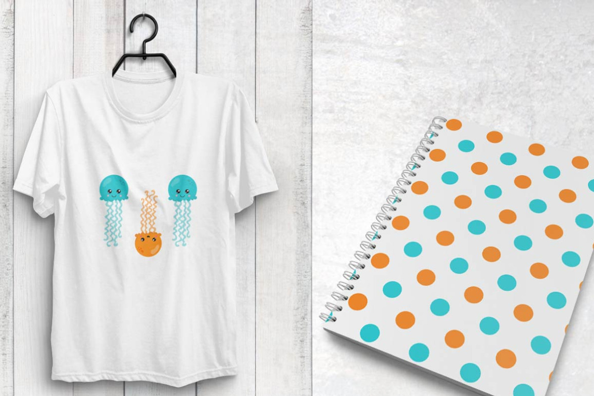 HIPSTER OCTOPUS Pattern collection, a Pattern Graphic by PrettyPatterns (Photo 4 of 5)