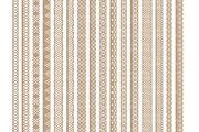 Champagne Vector Lace Borders, an Illustration by Amanda Ilkov (Thumbnail 5 of 5)