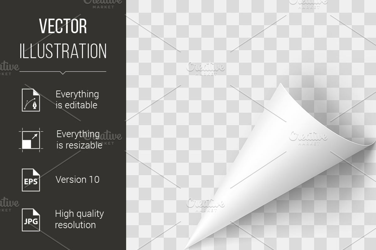 Page Corner, a Background Graphic by DvargShop