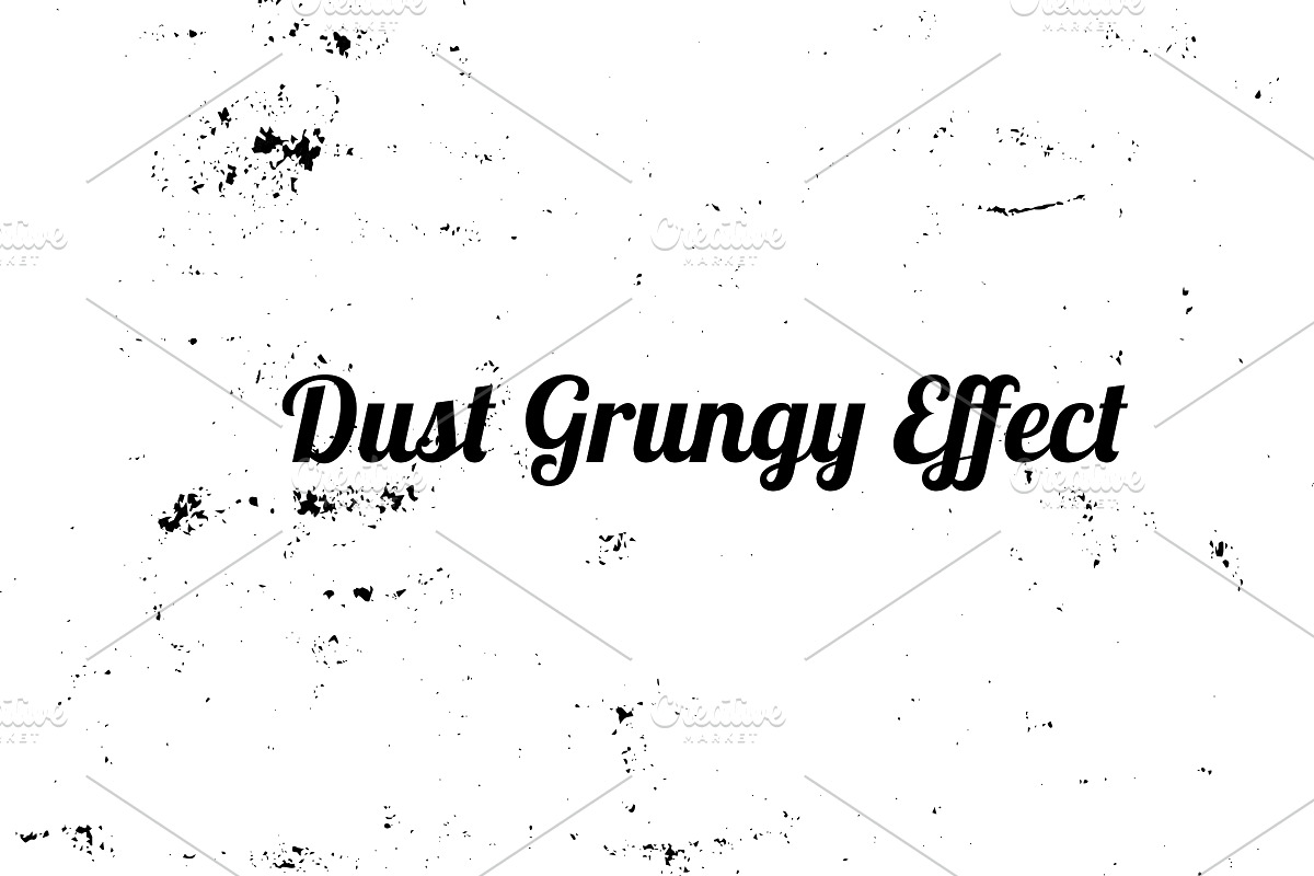 Dust Grunge effect vector, a Texture Graphic by PeoGeo Creative (Photo 1 of 2)