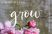 Grow Script, a Script Font by SD Studio (Thumbnail 1 of 10)