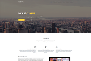 Cubana - Multipurpose Template