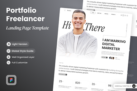 Markivo - Portfolio Freelancer