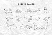 100 Geometric elements + bonus!, an Animal Illustration by Lina_Lisichka (Thumbnail 3 of 9)
