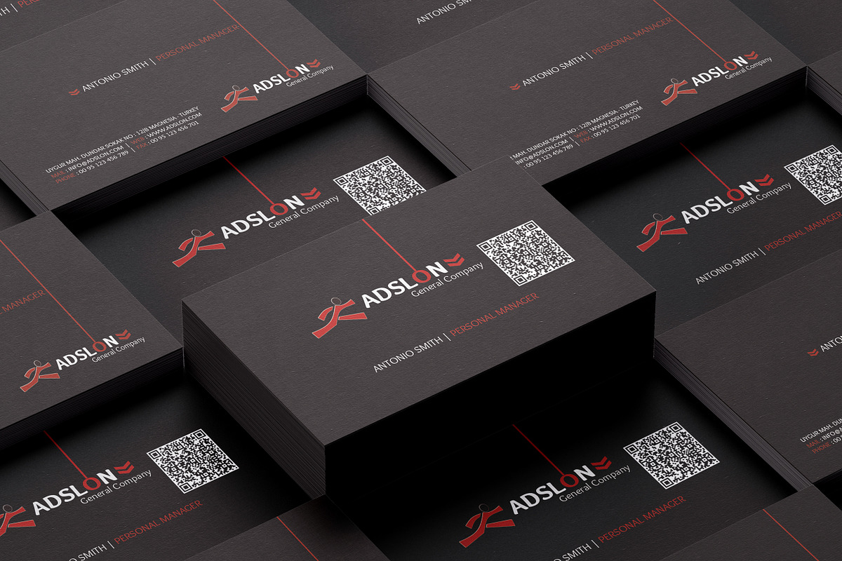 International Corporate Business Car, a Business Card Template by Nevada63