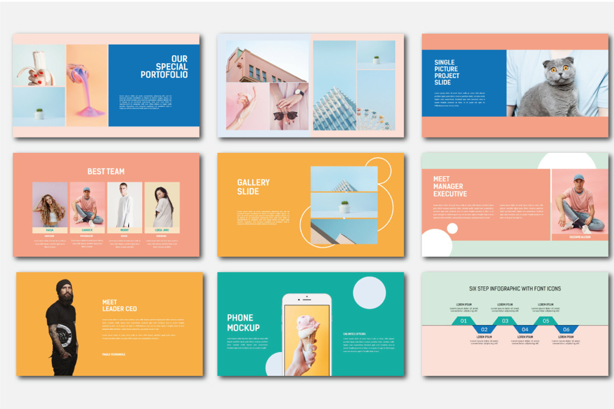 KNTL Pastel - Google Slide Template, a Presentation Template by Collaborg Studio (Photo 6 of 7)